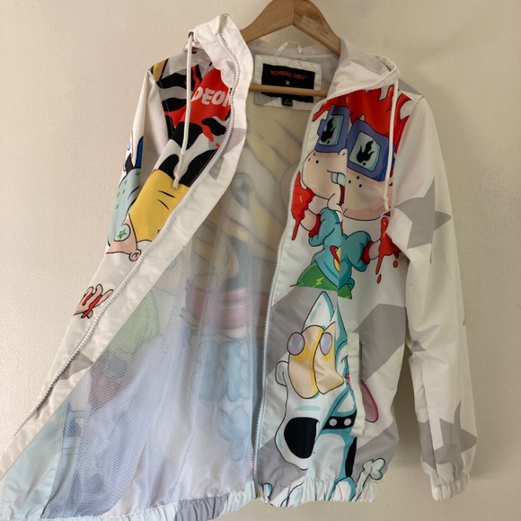 Members only Nickelodeon all over print jacket - Picture 4 of 7